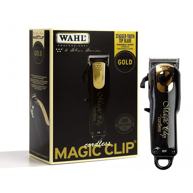 ماشین اصلاح موزر مجیک کلیپ گلد کلاسیک WAHL MAGIC CLIP GOLD CORDLESS